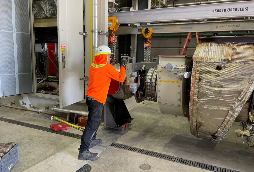 Wide view of Caspec Logistics Warehouse Interior